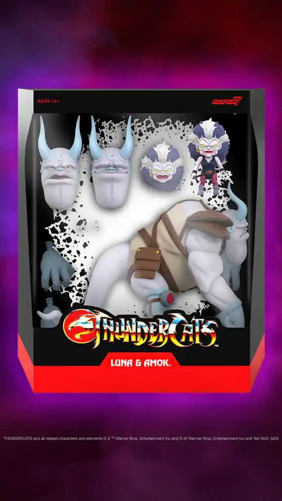 Thundercats Ultimates Figurina de acțiune Luna & Amok 15 cm poza produsului