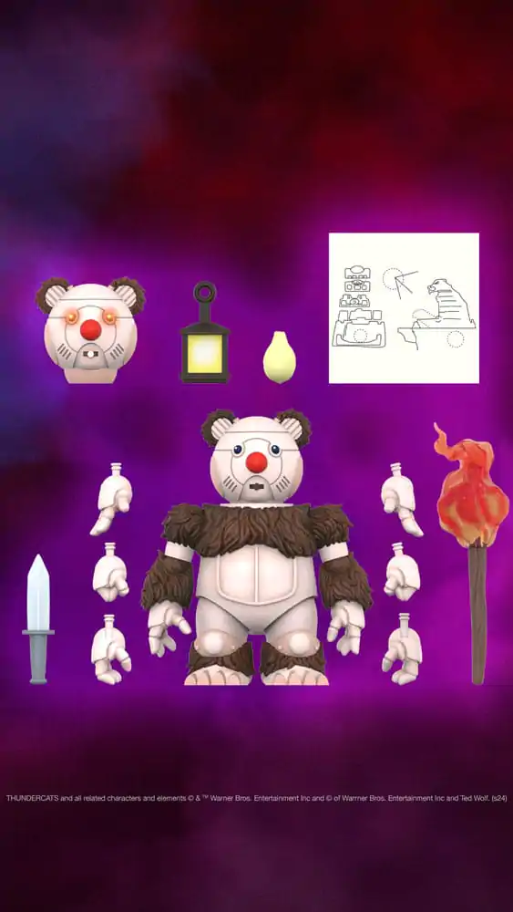 Thundercats Ultimates Figurina de acțiune Ro-Bear Bill 15 cm poza produsului