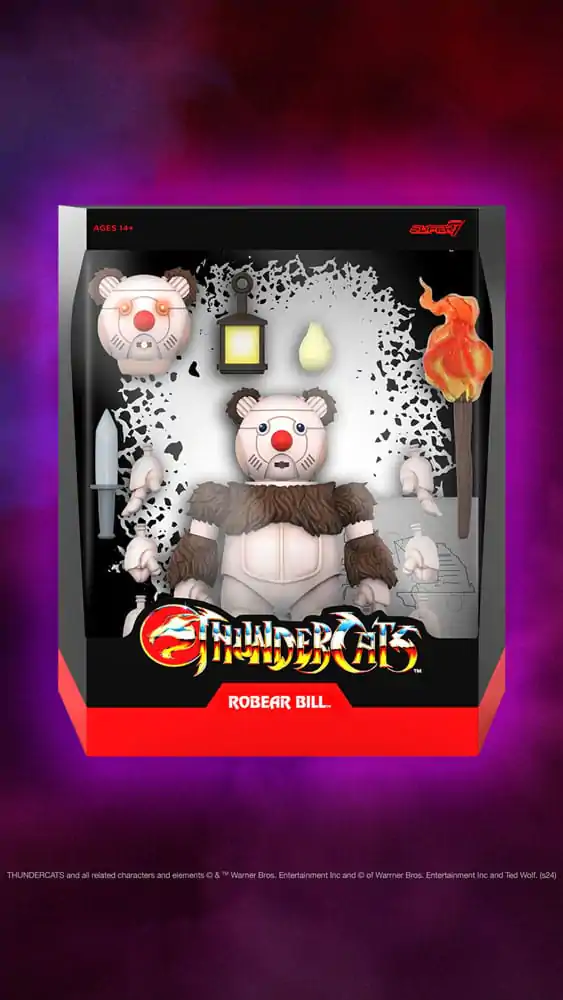 Thundercats Ultimates Figurina de acțiune Ro-Bear Bill 15 cm poza produsului