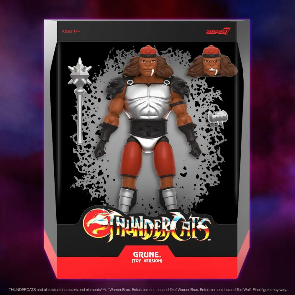 Figurină de acțiune Thundercats Ultimates Wave 9 Grune The Destroyer (Toy Recolor) 20 cm poza produsului