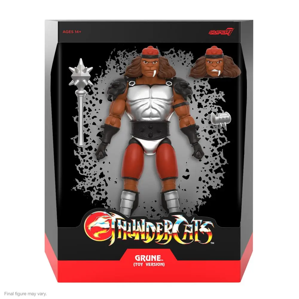 Figurină de acțiune Thundercats Ultimates Wave 9 Grune The Destroyer (Toy Recolor) 20 cm poza produsului