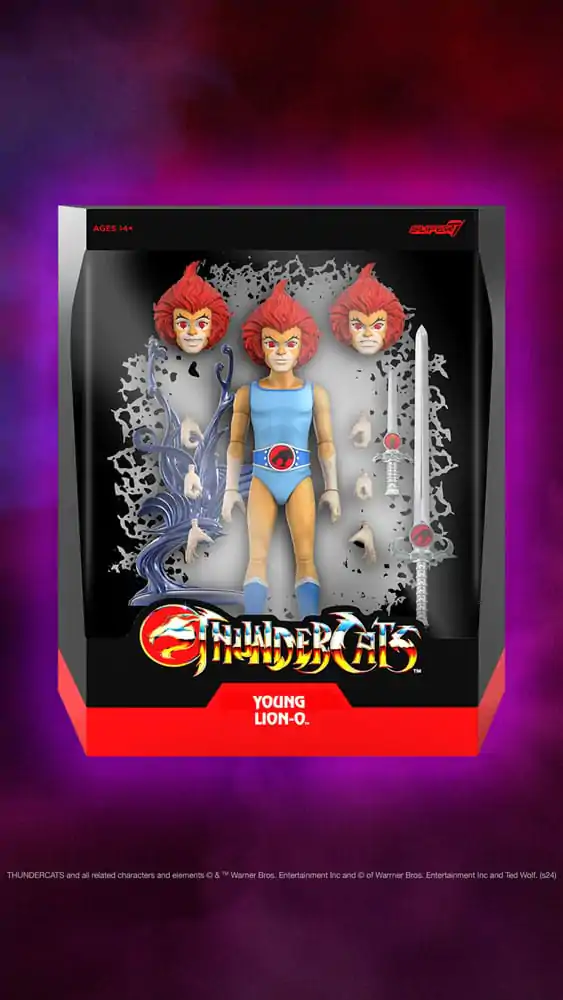 Figurină de Acțiune Thundercats Ultimates Young Lion-O 18 cm poza produsului