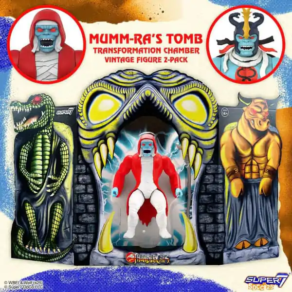 Thundercats Vintage Collection Figurine de actiune set 2 bucati Mumm-Ra's Tomb 14 cm poza produsului