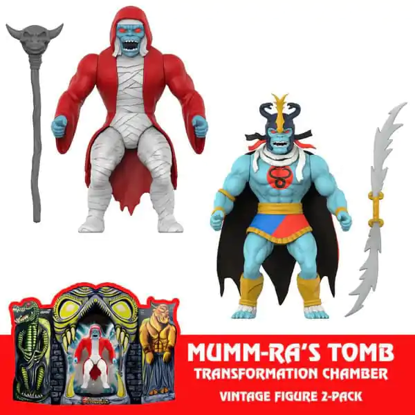 Thundercats Vintage Collection Figurine de actiune set 2 bucati Mumm-Ra's Tomb 14 cm poza produsului