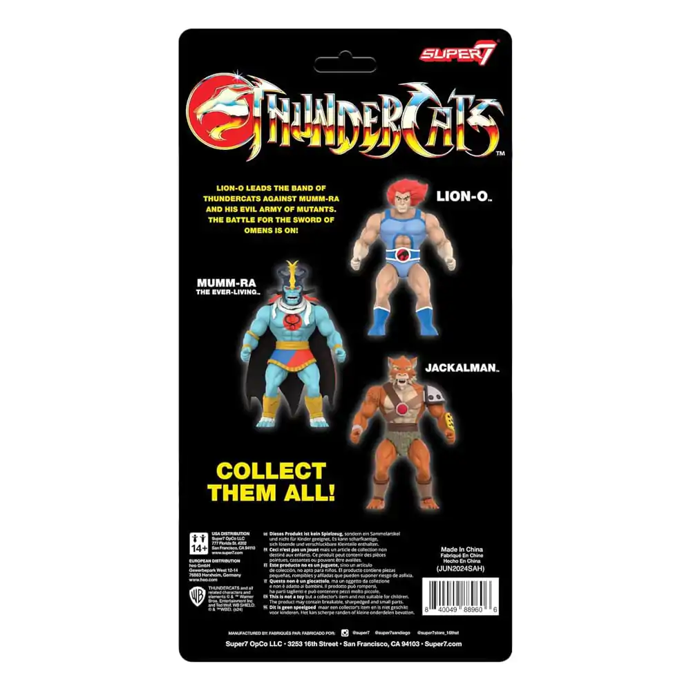 Figurină de acțiune Colecție Vintage Thundercats Wave 1 Jackalman 14 cm poza produsului