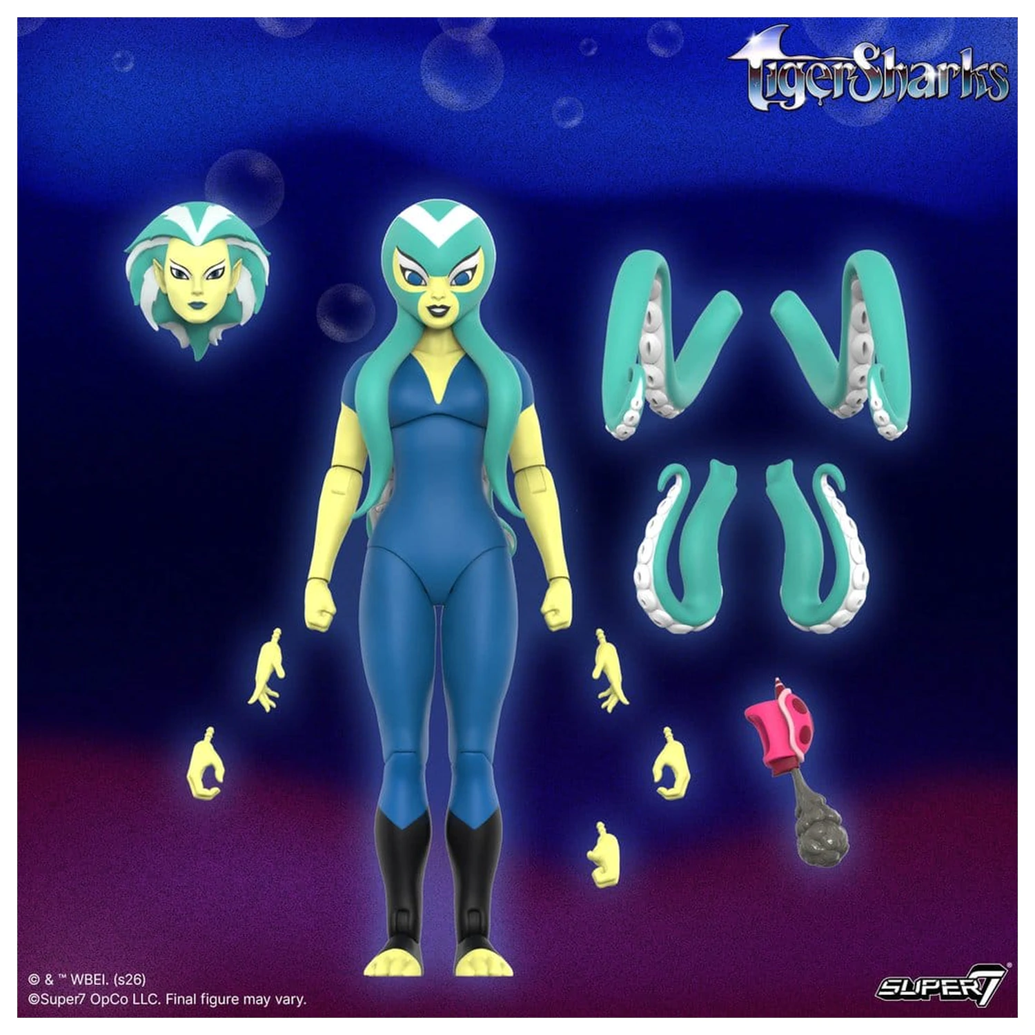 TigerSharks Ultimates Wave 01 Figurină de acțiune Octavia (Hybrid) 18 cm poza produsului