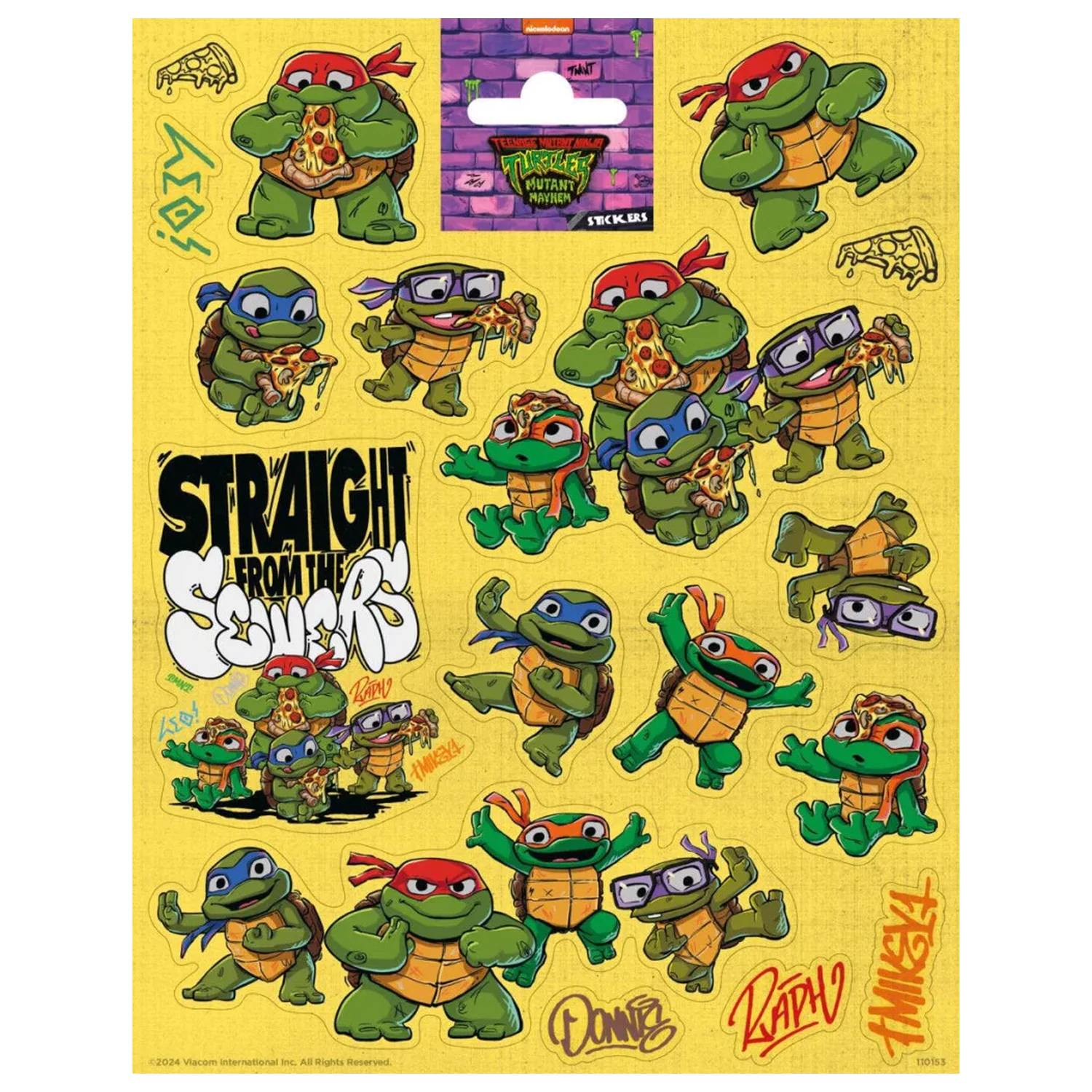 Teenage Mutant Ninja Turtles Sticker pentru copii poza produsului