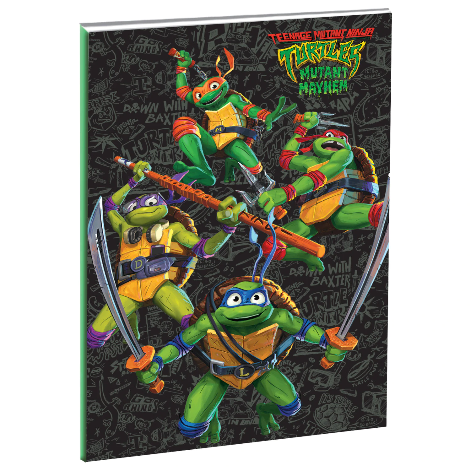 Teenage Mutant Ninja Turtles Power B/5 Caiet cu liniatura 40 pagini poza produsului