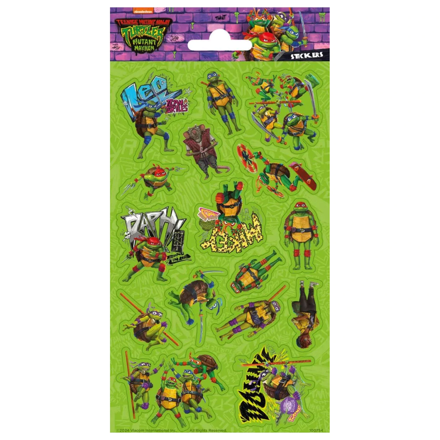 Teenage Mutant Ninja Turtles Team autocolant poza produsului