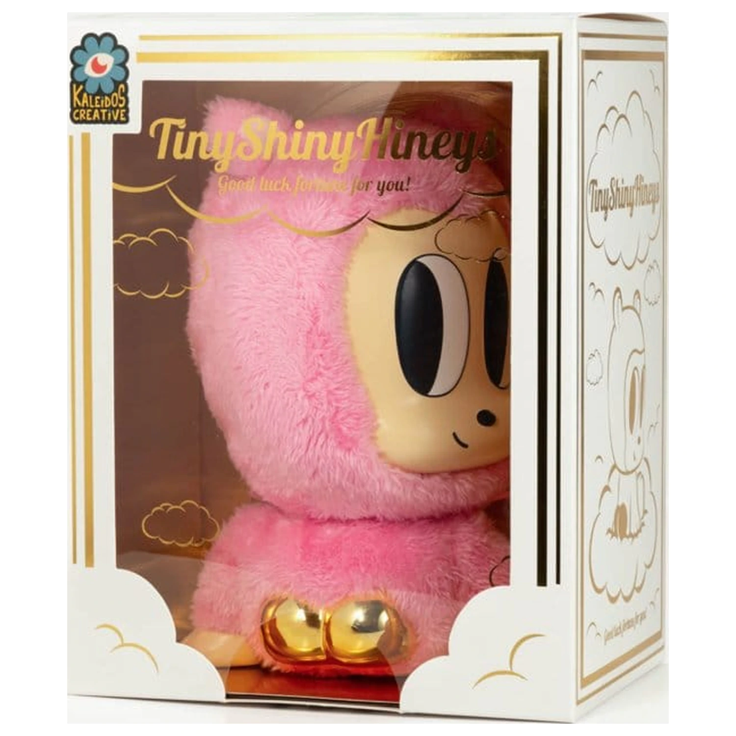 Tiny Shiny Hineys Figurina de Plus Roz Urs poza produsului