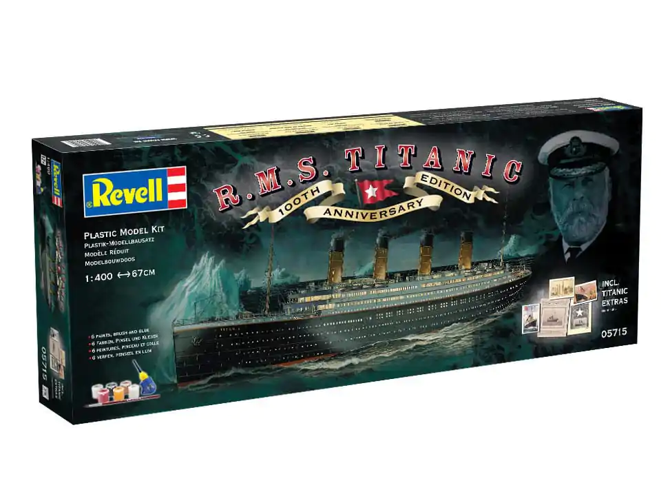 Set Cadou Model Titanic 1/400 R.M.S. Titanic Ediția Aniversară 100 ani 67 cm poza produsului