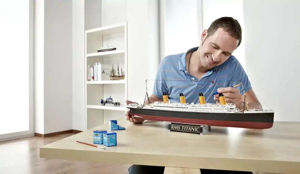 Set Cadou Model Titanic 1/400 R.M.S. Titanic Ediția Aniversară 100 ani 67 cm poza produsului