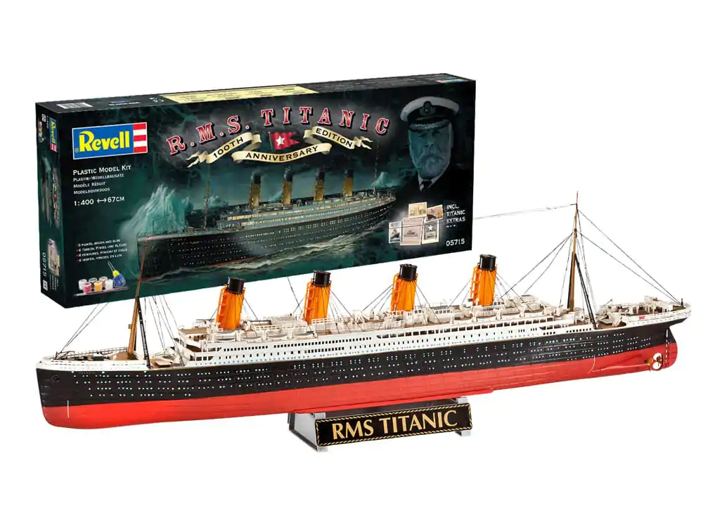 Set Cadou Model Titanic 1/400 R.M.S. Titanic Ediția Aniversară 100 ani 67 cm poza produsului