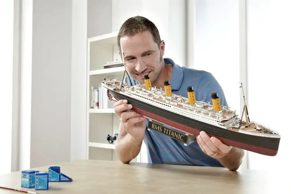 Set Cadou Model Titanic 1/400 R.M.S. Titanic Ediția Aniversară 100 ani 67 cm poza produsului