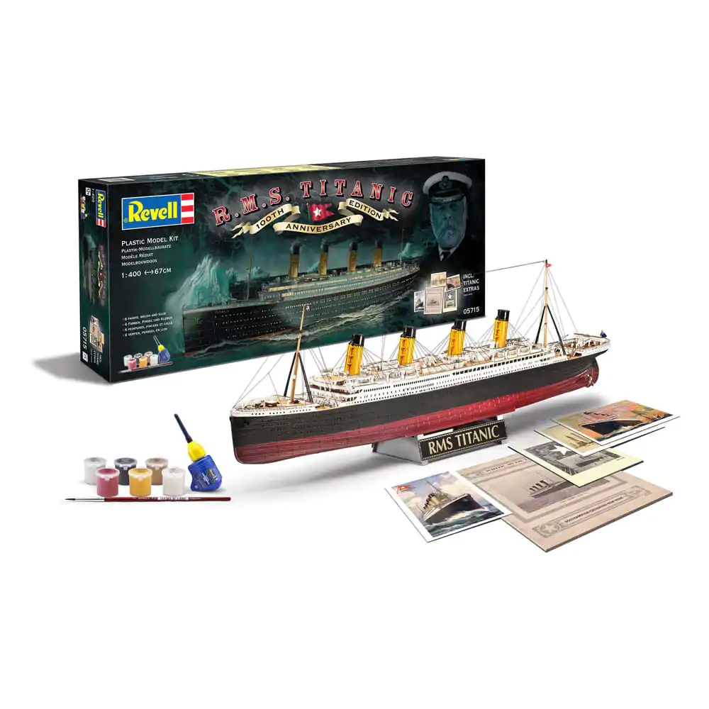 Set Cadou Model Titanic 1/400 R.M.S. Titanic Ediția Aniversară 100 ani 67 cm poza produsului