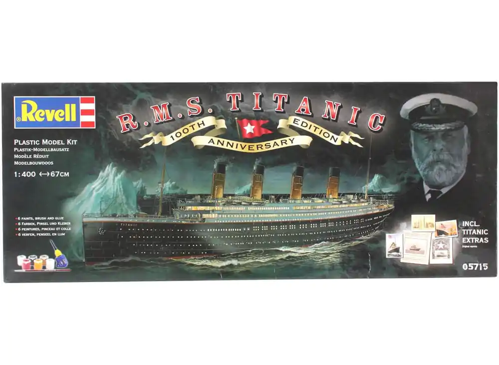 Set Cadou Model Titanic 1/400 R.M.S. Titanic Ediția Aniversară 100 ani 67 cm poza produsului