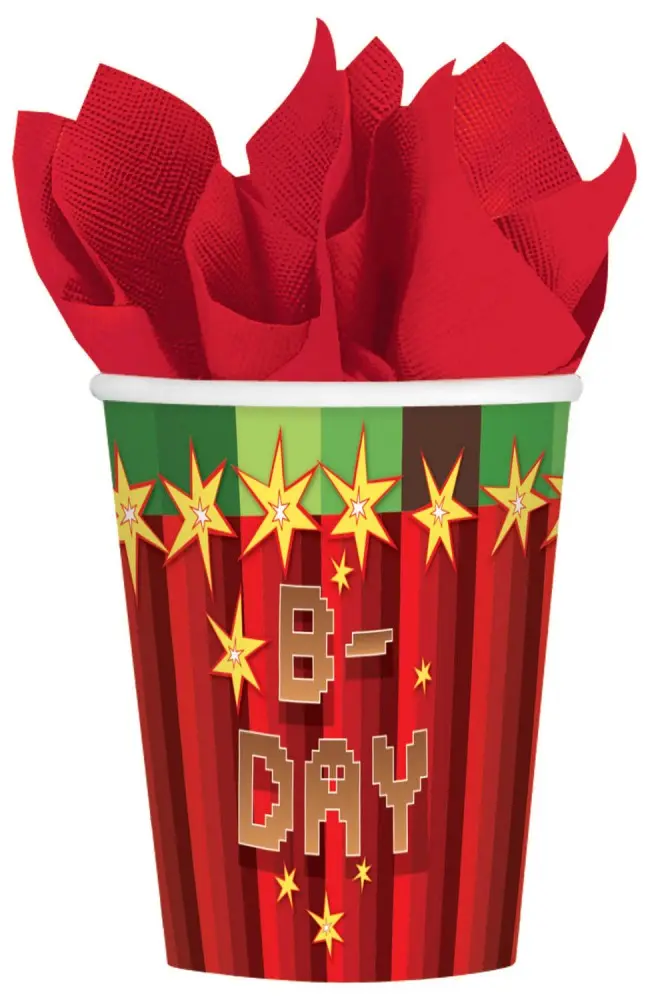 TNT Party pahar de hartie pachet de 8 bucati 250 ml poza produsului