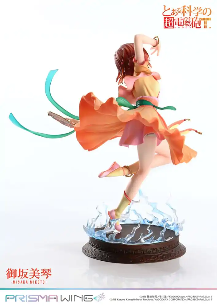 To Aru Kagaku no Railgun Prisma Wing Statuie PVC 1/7 Misaka Mikoto 22 cm poza produsului