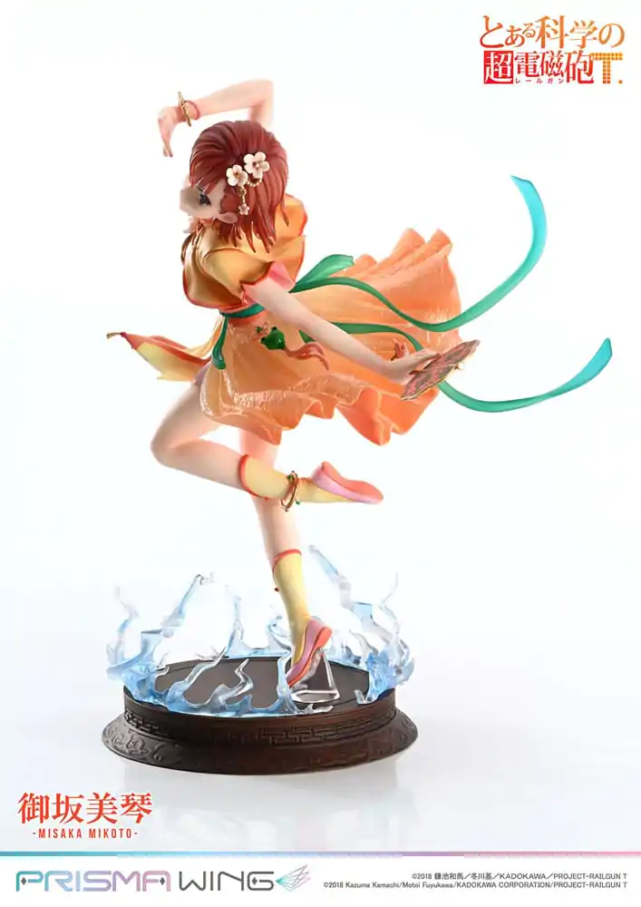 To Aru Kagaku no Railgun Prisma Wing Statuie PVC 1/7 Misaka Mikoto 22 cm poza produsului