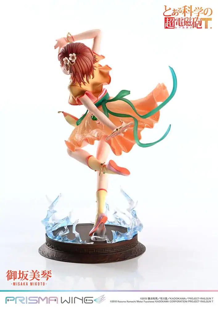 To Aru Kagaku no Railgun Prisma Wing Statuie PVC 1/7 Misaka Mikoto 22 cm poza produsului