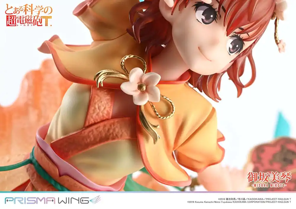 To Aru Kagaku no Railgun Prisma Wing Statuie PVC 1/7 Misaka Mikoto 22 cm poza produsului