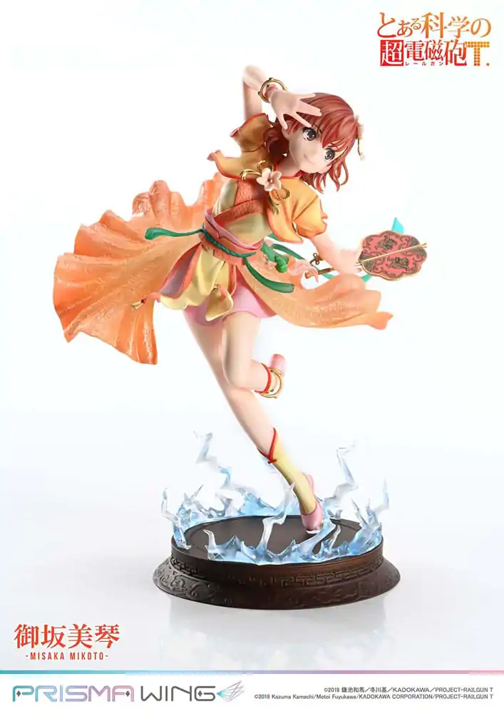 To Aru Kagaku no Railgun Prisma Wing Statuie PVC 1/7 Misaka Mikoto 22 cm poza produsului