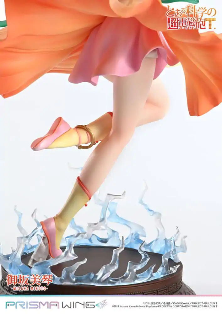 To Aru Kagaku no Railgun Prisma Wing Statuie PVC 1/7 Misaka Mikoto 22 cm poza produsului