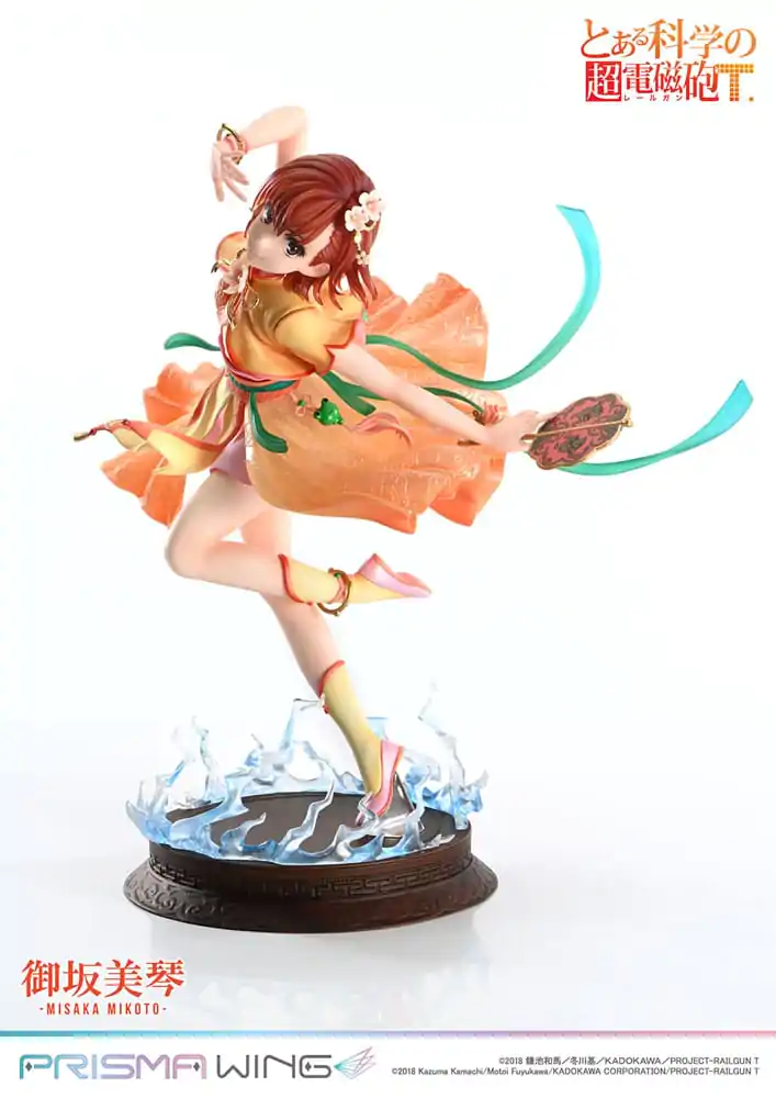 To Aru Kagaku no Railgun Prisma Wing Statuie PVC 1/7 Misaka Mikoto 22 cm poza produsului