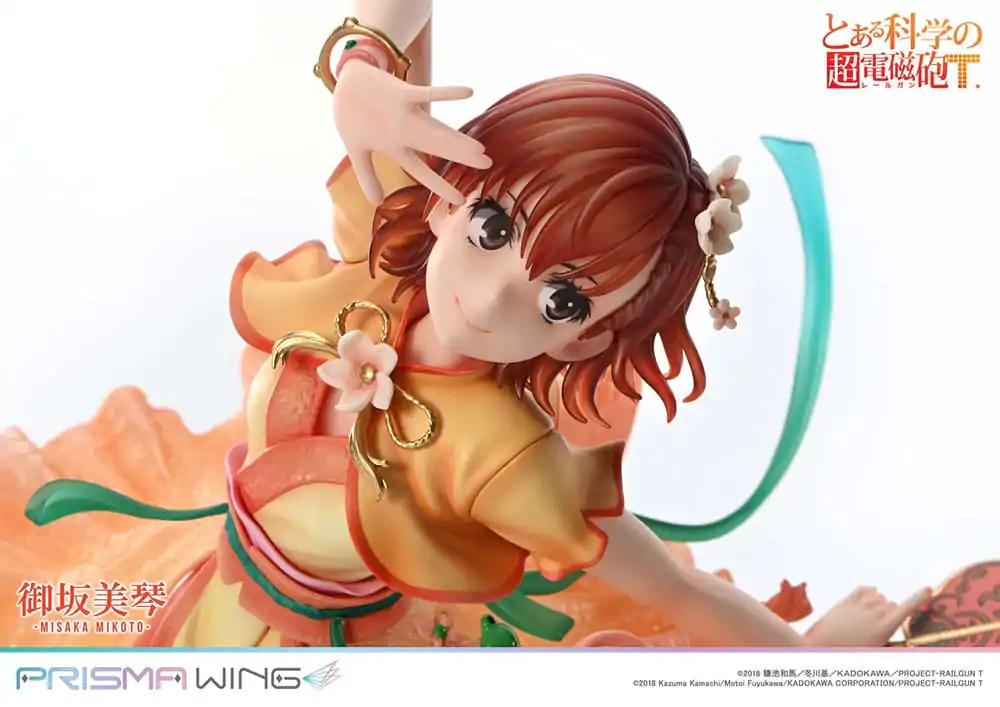 To Aru Kagaku no Railgun Prisma Wing Statuie PVC 1/7 Misaka Mikoto 22 cm poza produsului