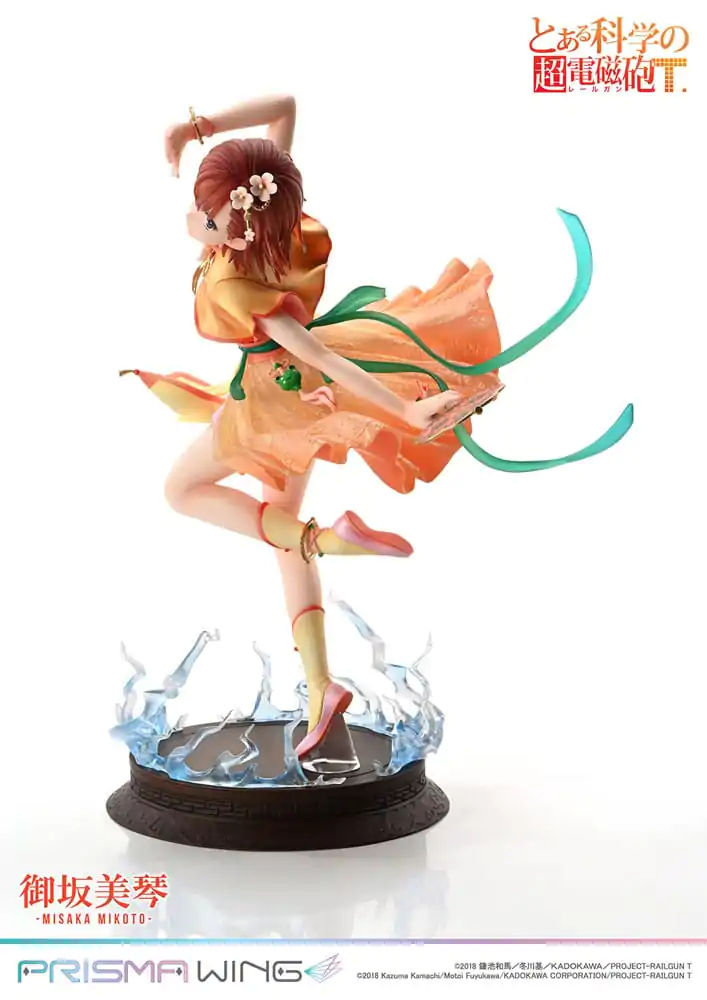 To Aru Kagaku no Railgun Prisma Wing Statuie PVC 1/7 Misaka Mikoto 22 cm poza produsului