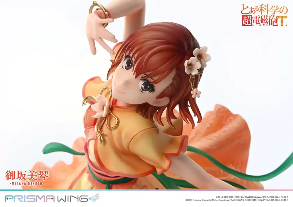 To Aru Kagaku no Railgun Prisma Wing Statuie PVC 1/7 Misaka Mikoto 22 cm poza produsului