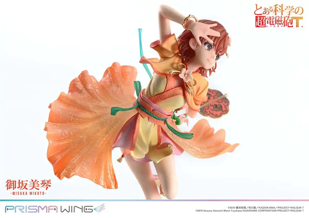 To Aru Kagaku no Railgun Prisma Wing Statuie PVC 1/7 Misaka Mikoto 22 cm poza produsului