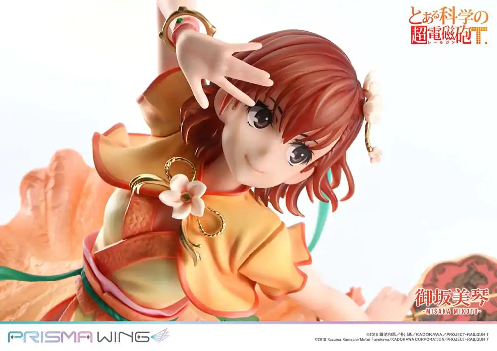 To Aru Kagaku no Railgun Prisma Wing Statuie PVC 1/7 Misaka Mikoto 22 cm poza produsului