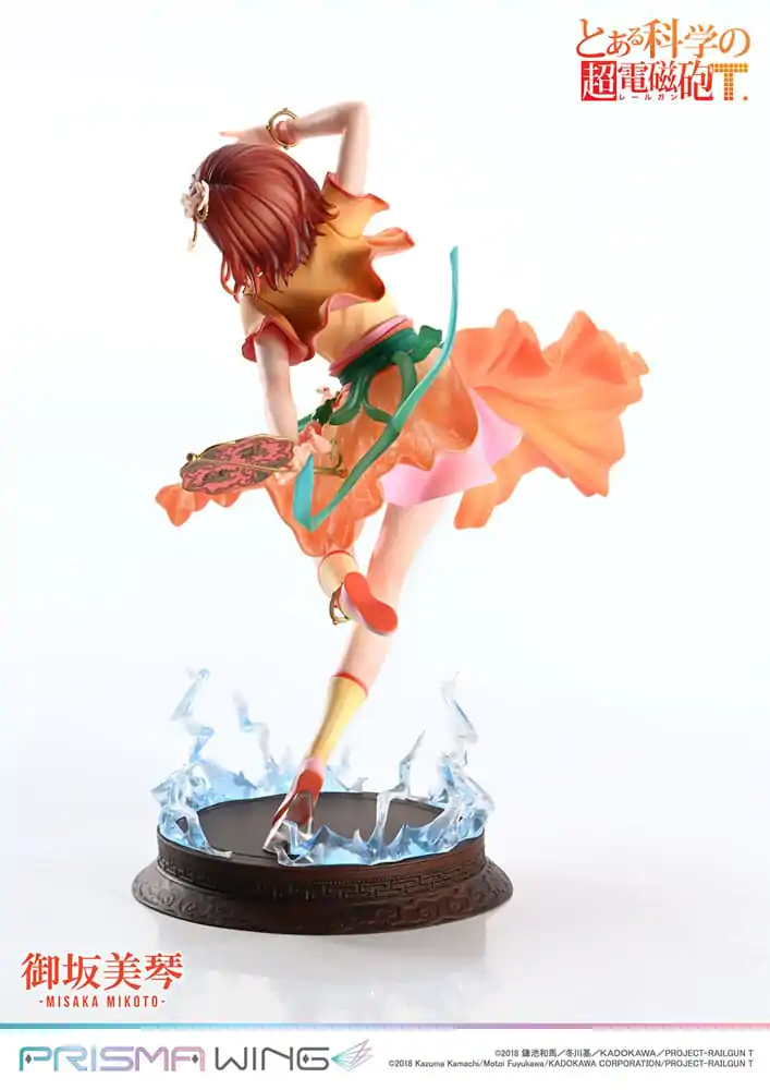 To Aru Kagaku no Railgun Prisma Wing Statuie PVC 1/7 Misaka Mikoto 22 cm poza produsului