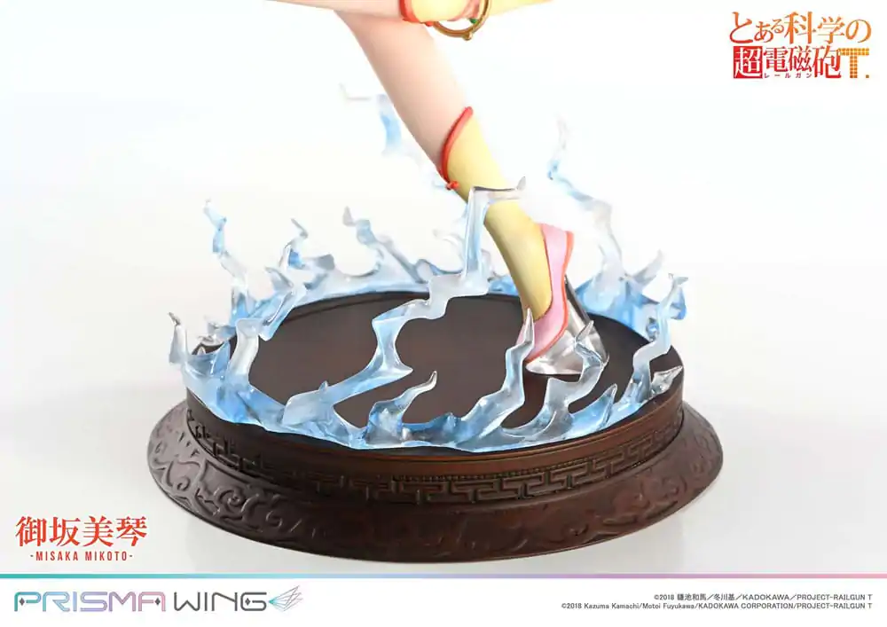 To Aru Kagaku no Railgun Prisma Wing Statuie PVC 1/7 Misaka Mikoto 22 cm poza produsului