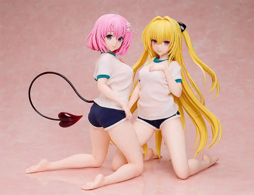 Statuie PVC To Love-Ru Darkness 1/4 Momo Belia Deviluke: Costum de baie cu uniformă de gimnastică Ver. 27 cm poza produsului