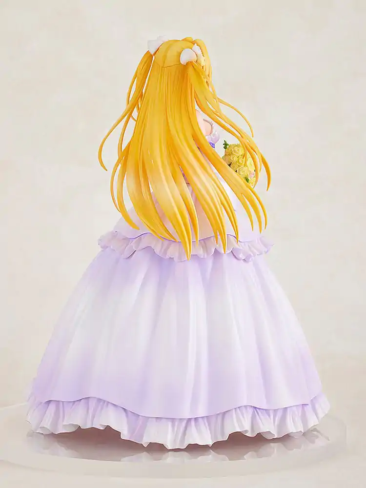 Statuie PVC To Love-Ru Darkness 1/7 Golden Darkness Rochie de Mireasă Ver. 23 cm poza produsului