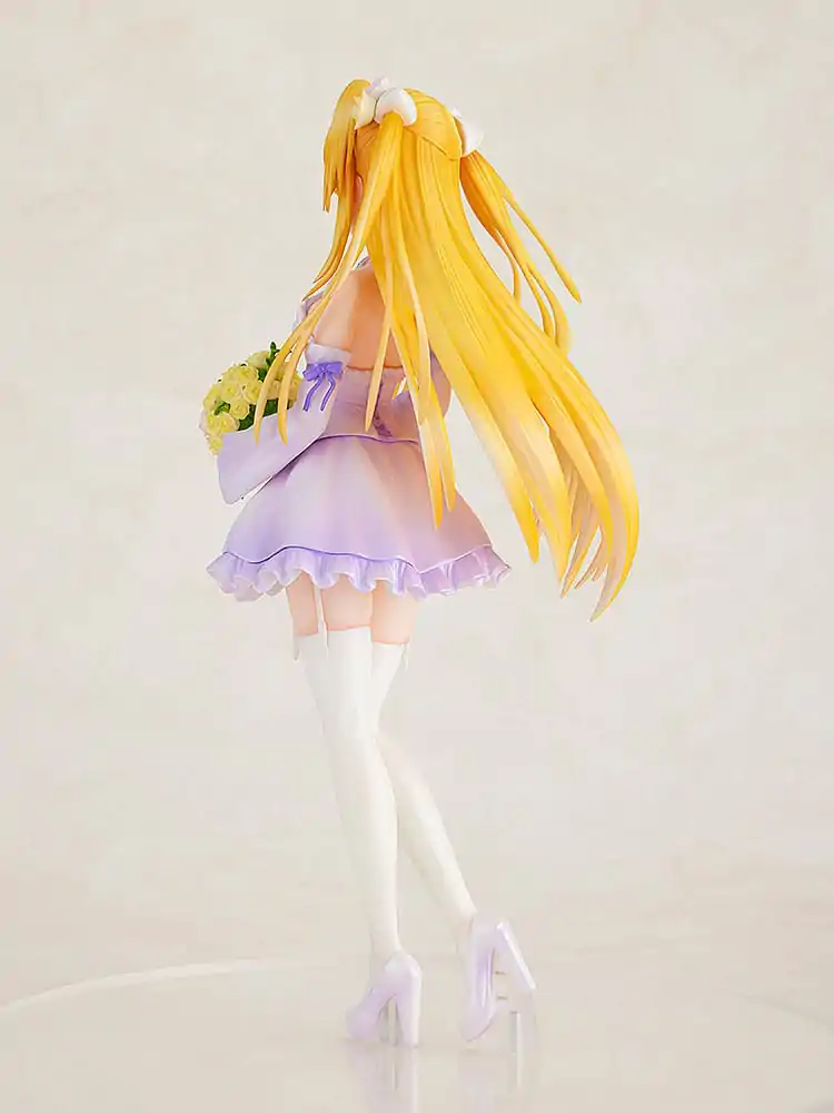 Statuie PVC To Love-Ru Darkness 1/7 Golden Darkness Rochie de Mireasă Ver. 23 cm poza produsului