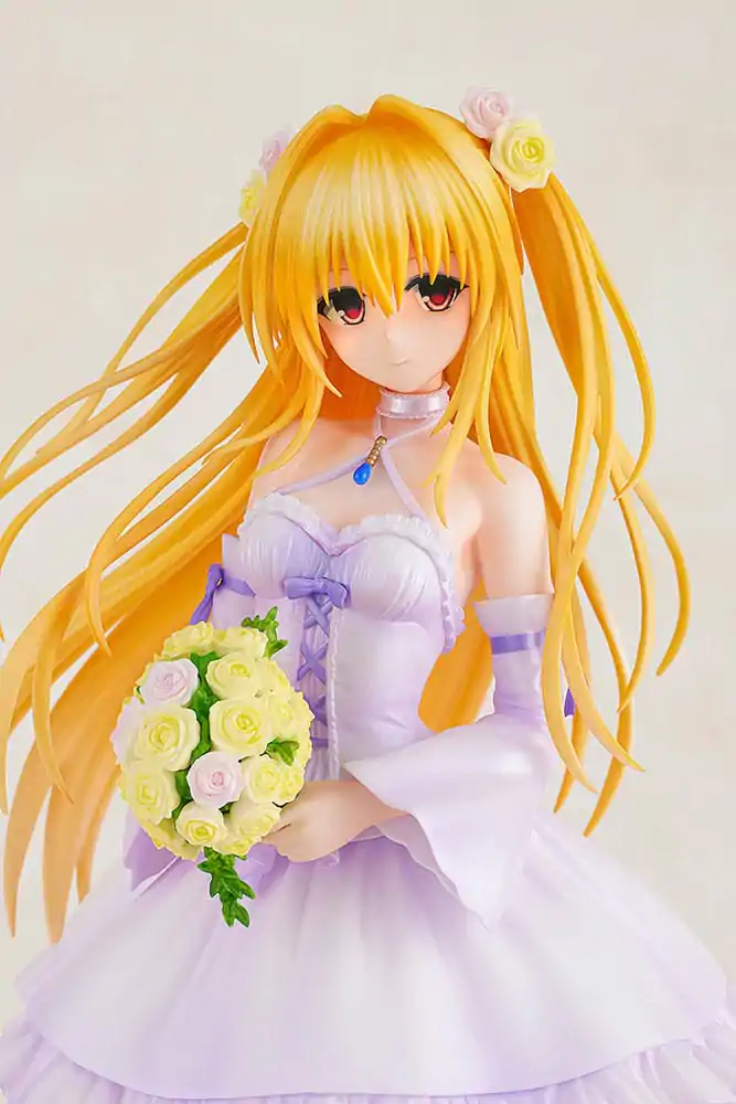 Statuie PVC To Love-Ru Darkness 1/7 Golden Darkness Rochie de Mireasă Ver. 23 cm poza produsului