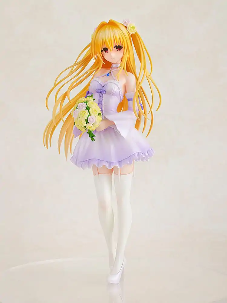 Statuie PVC To Love-Ru Darkness 1/7 Golden Darkness Rochie de Mireasă Ver. 23 cm poza produsului