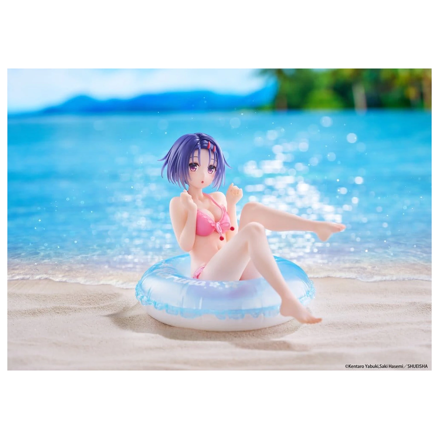 To Love-Ru Darkness Aqua Float Girls Figurina PVC Haruna Sairenji 10 cm poza produsului