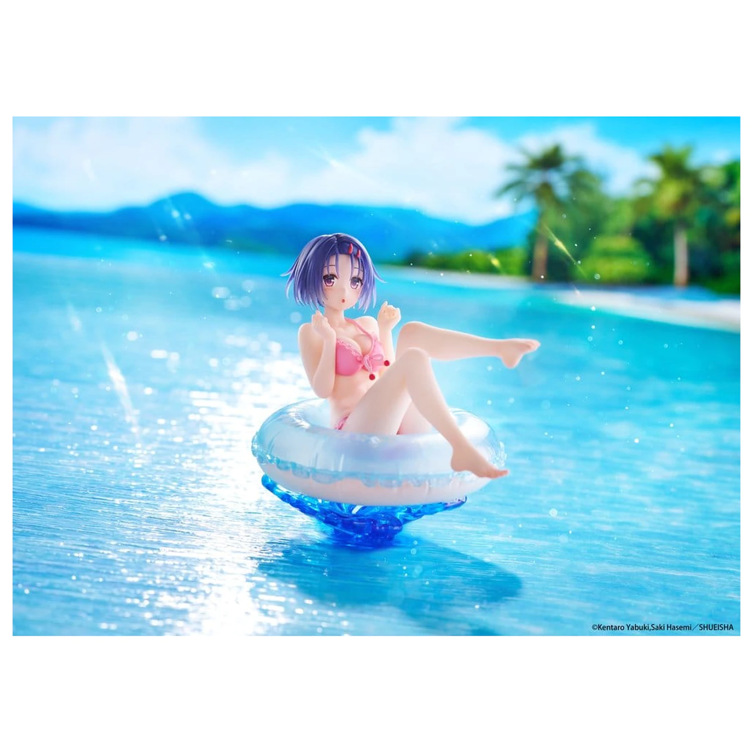 To Love-Ru Darkness Aqua Float Girls Figurina PVC Haruna Sairenji 10 cm poza produsului