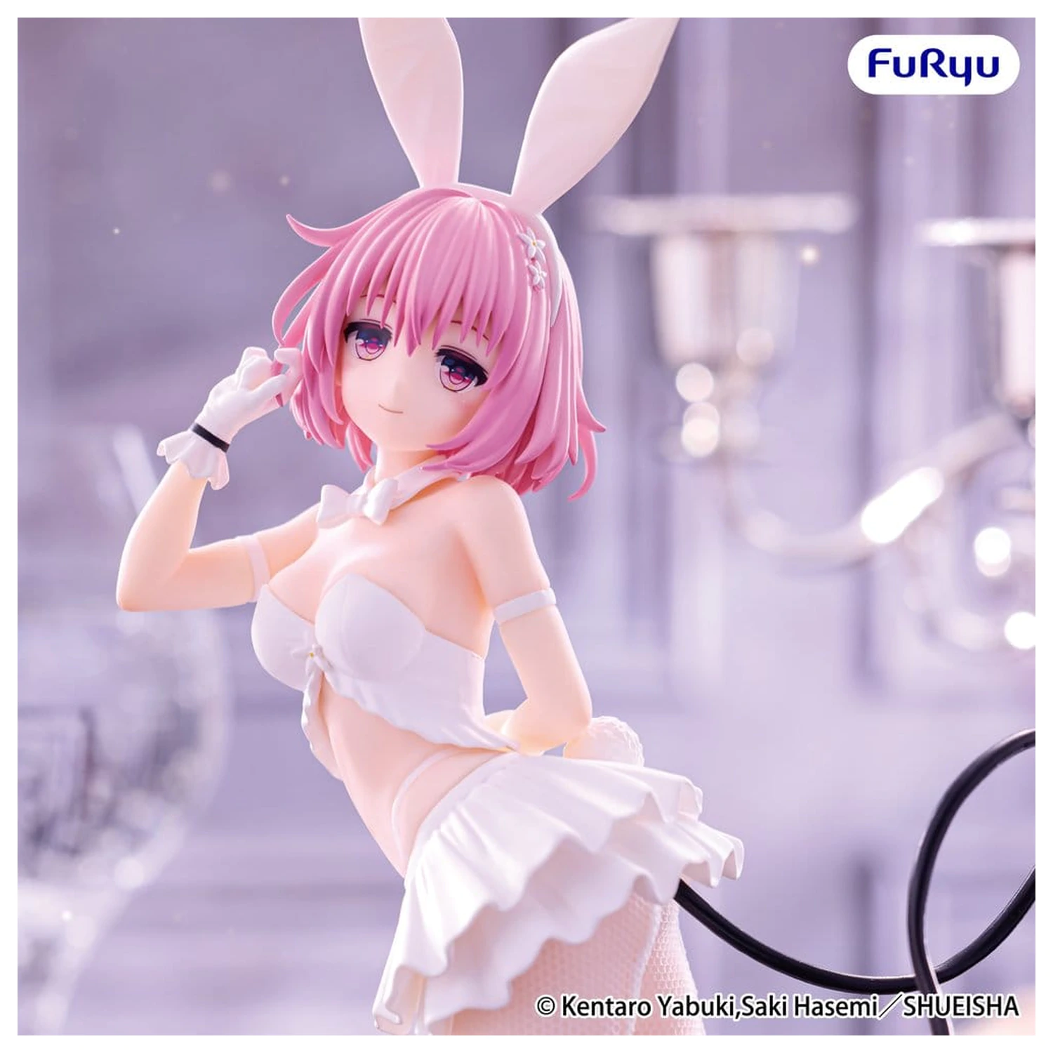 To Love-Ru Darkness BiCute Bunnies PVC Statuie Momo Belia Deviluke White Color Ver. 27 cm poza produsului