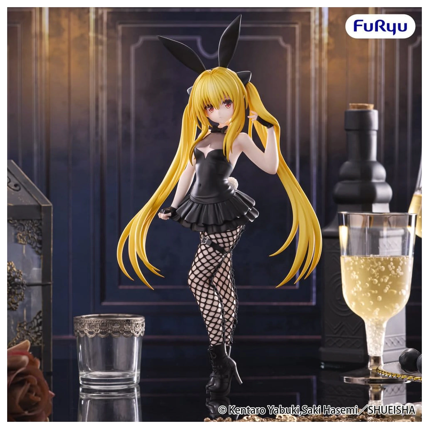 To Love Ru Darkness BiCute Bunnies PVC figurina Konjiki no Yami 26 cm poza produsului