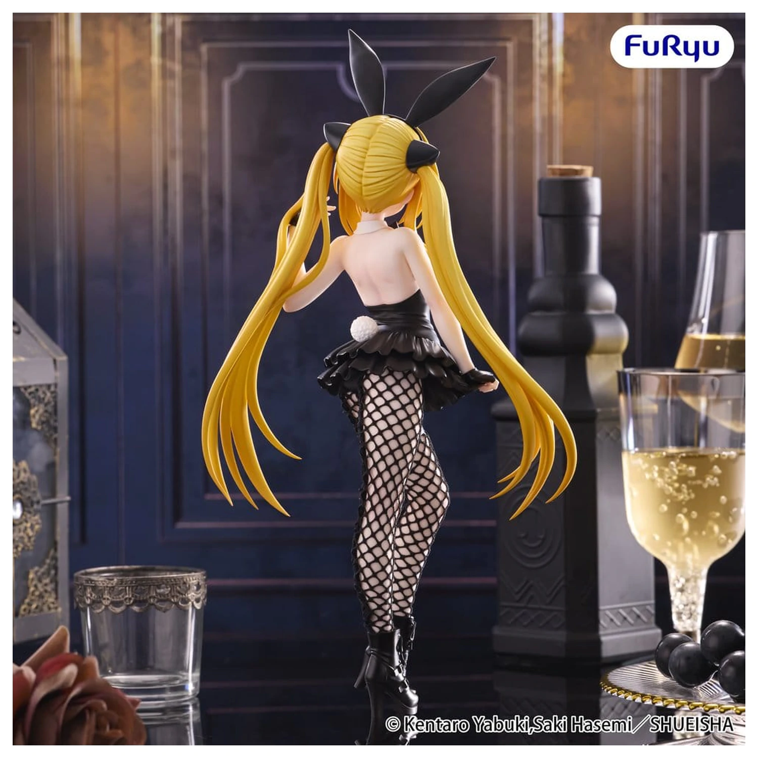 To Love Ru Darkness BiCute Bunnies PVC figurina Konjiki no Yami 26 cm poza produsului