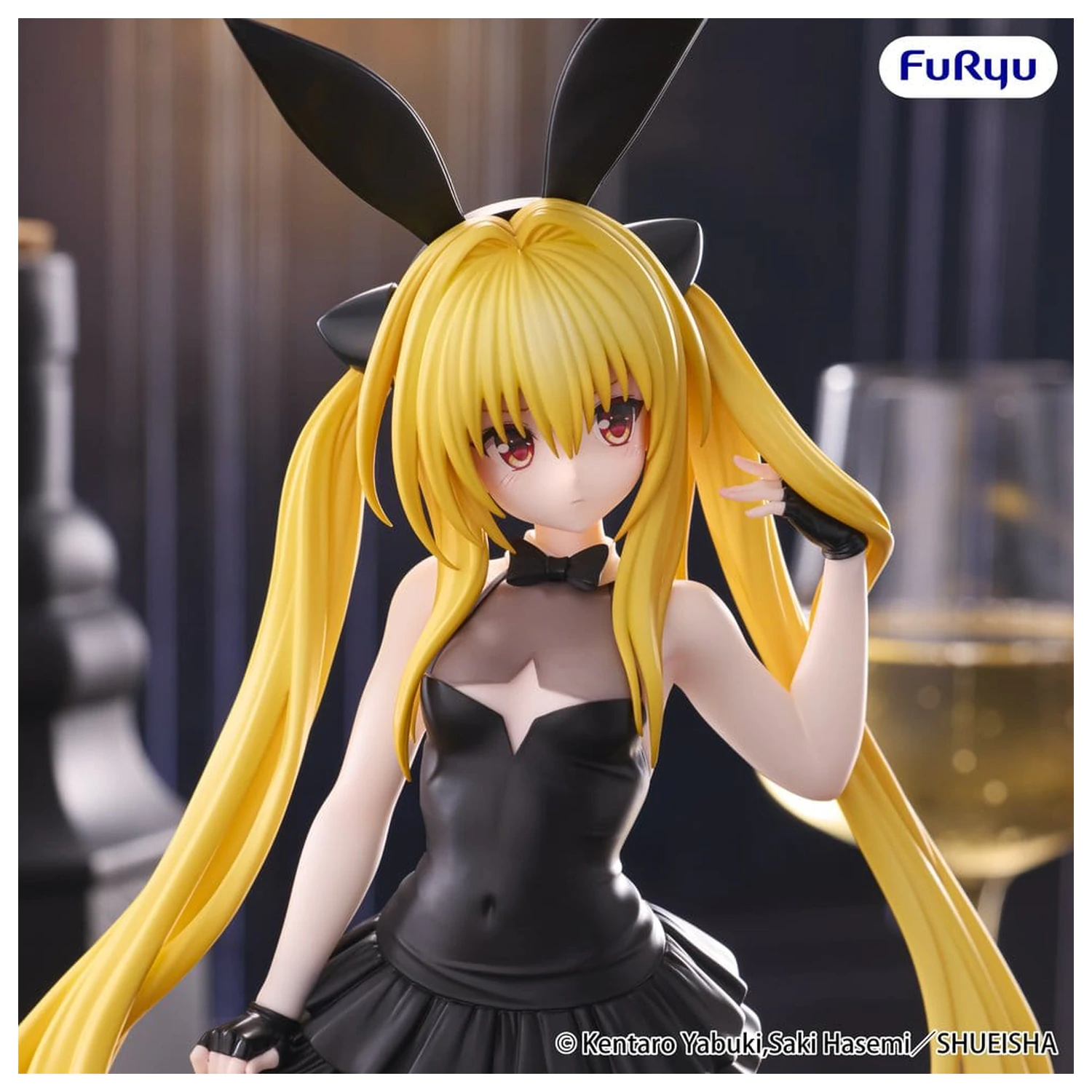 To Love Ru Darkness BiCute Bunnies PVC figurina Konjiki no Yami 26 cm poza produsului