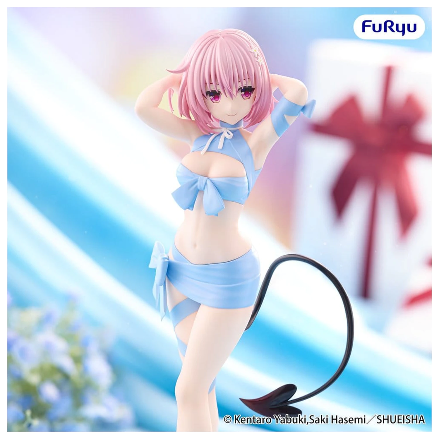To Love Ru Darkness BiCute Ribbons PVC figurina Momo Belia Deviluke 26 cm poza produsului