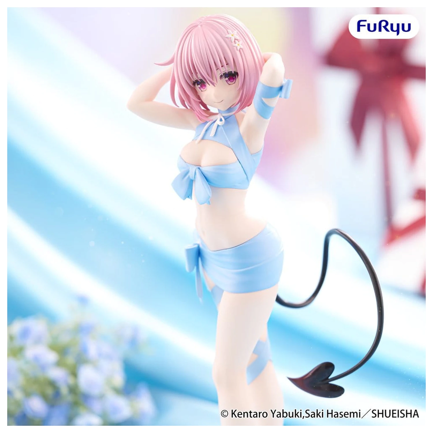 To Love Ru Darkness BiCute Ribbons PVC figurina Momo Belia Deviluke 26 cm poza produsului