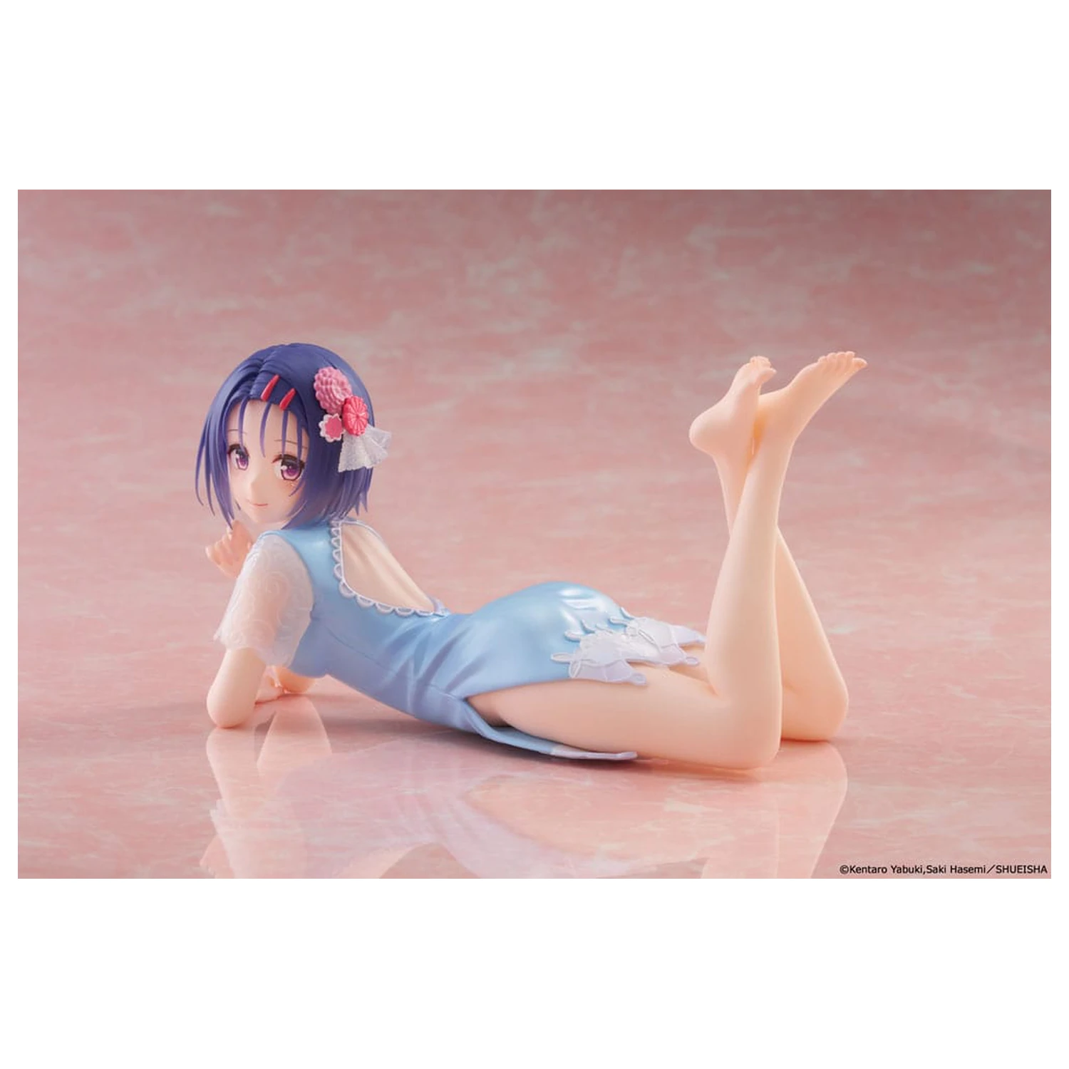 To Love-Ru Darkness PVC Statuie Figura draguta de birou Haruna Sairenji (China Dress Ver.) 13 cm poza produsului