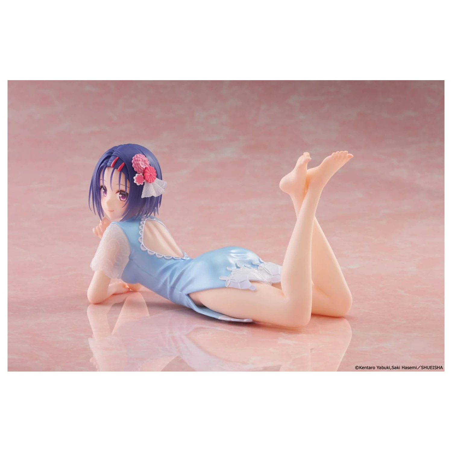 To Love-Ru Darkness PVC Statuie Figura draguta de birou Haruna Sairenji (China Dress Ver.) 13 cm poza produsului